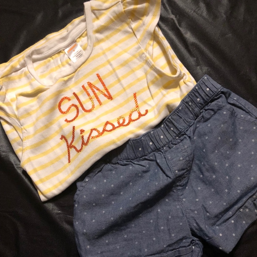 Girls ‘Sun Kissed’ Gymboree Set 7/8
